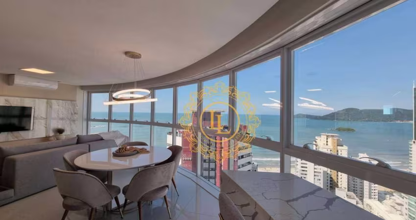 LINDO APARTAMENTO EM BALNEÁRIO CAMBORIÚ - SC COM VISTA MAR , ALTO PADRÃO
