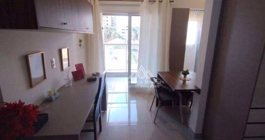 Flat com 1 dormitório para alugar, 33 m² por R$ 2.609,37/mês - Ribeirânia - Ribeirão Preto/SP