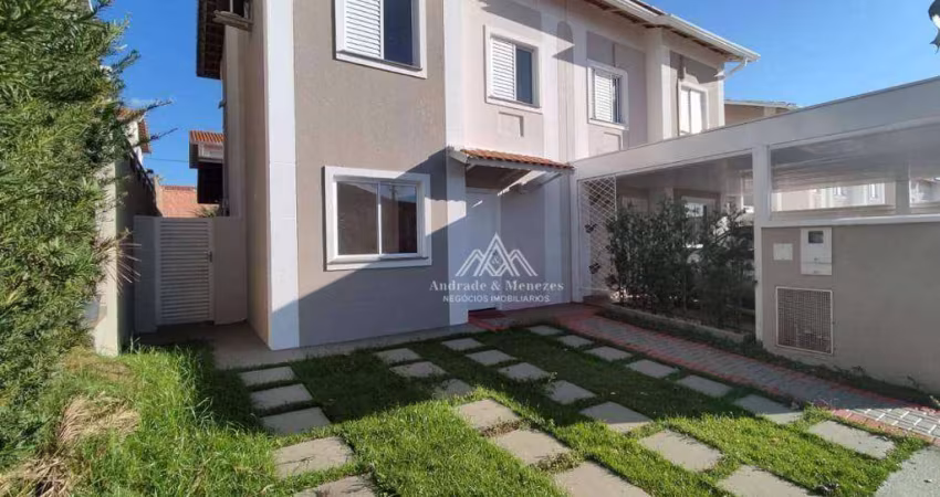 Sobrado com 3 dormitórios à venda, 100 m² por R$ 630.000,00 - Condomínio Vivendas do Sul - Ribeirão Preto/SP