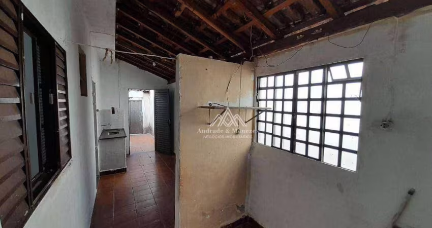 Casa com 2 dormitórios para alugar, 58 m² por R$ 1.280,00/mês - Jardim Irajá - Ribeirão Preto/SP
