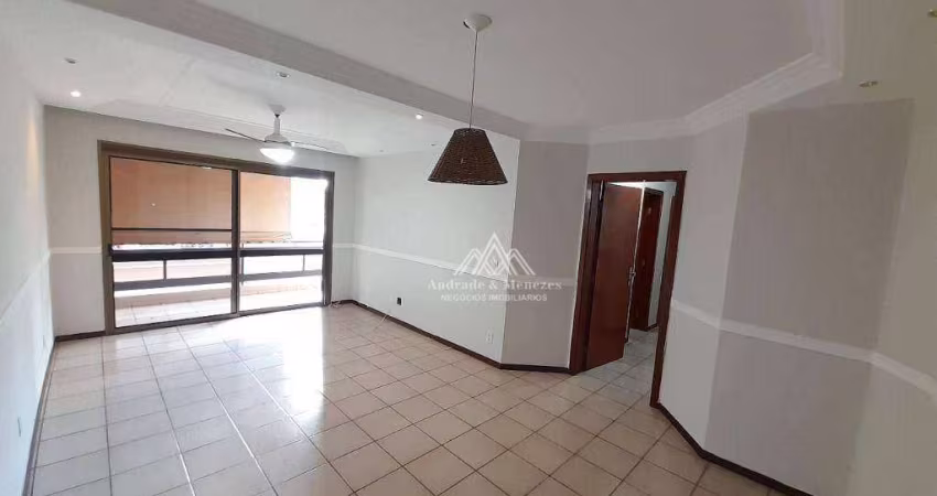 Apartamento com 3 dormitórios para alugar, 103 m² por R$ 2.551,00/mês - Jardim Palma Travassos - Ribeirão Preto/SP
