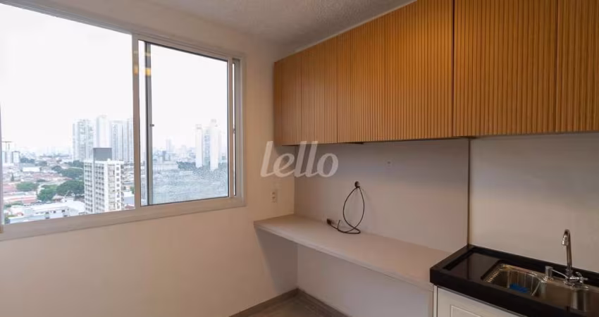 Apartamento com 1 quarto para alugar na Rua Siqueira Bueno, --, Belenzinho, São Paulo