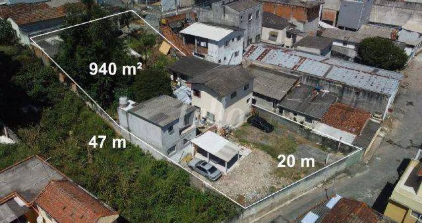 Terreno à venda na Rua Jamunda, 104, Vila Mazzei, São Paulo