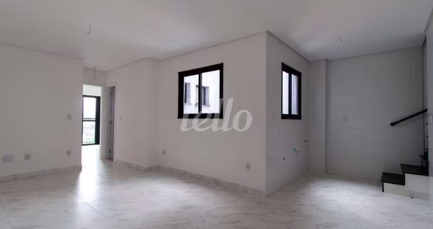 Apartamento com 2 quartos à venda na Rua Paranapiacaba, 277, Vila Pires, Santo André