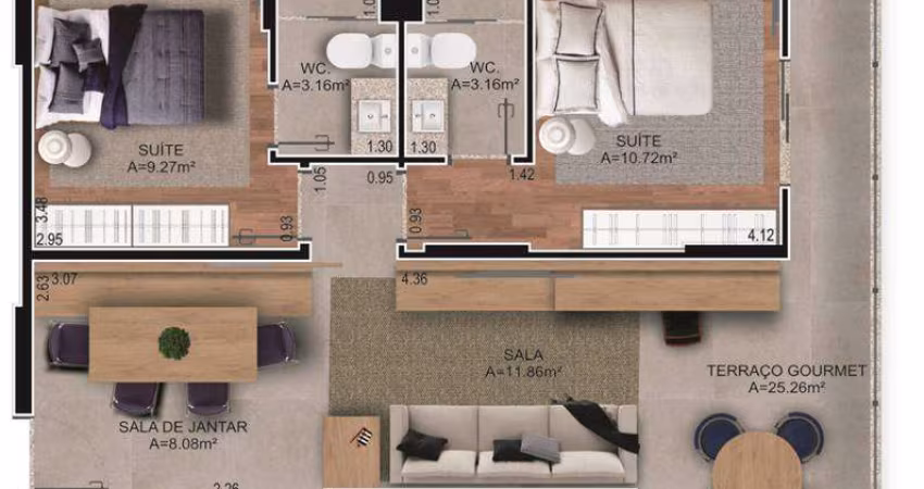 APARTAMENTO FORTE - PRAIA GRANDE SP
