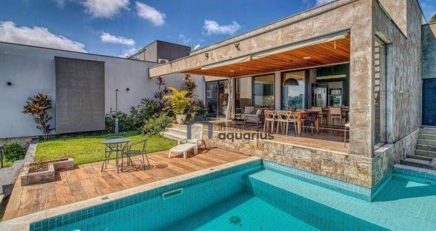 Casa com 3 dormitórios à venda, 333 m² por R$ 1.750.000,00 - Residencial Recanto Santa Bárbara - Jambeiro/SP