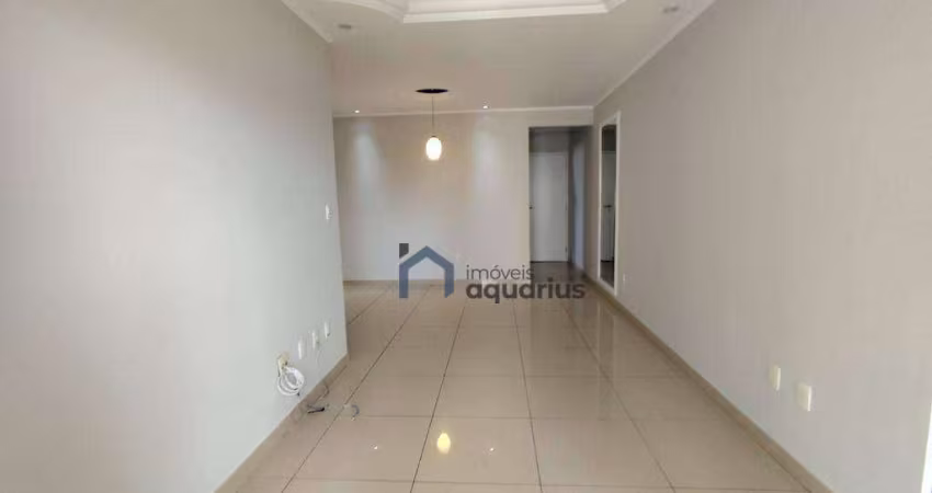 Apartamento com 3 dormitórios para alugar, 94 m² por R$ 4.925,07/mês - Jardim Aquarius - São José dos Campos/SP