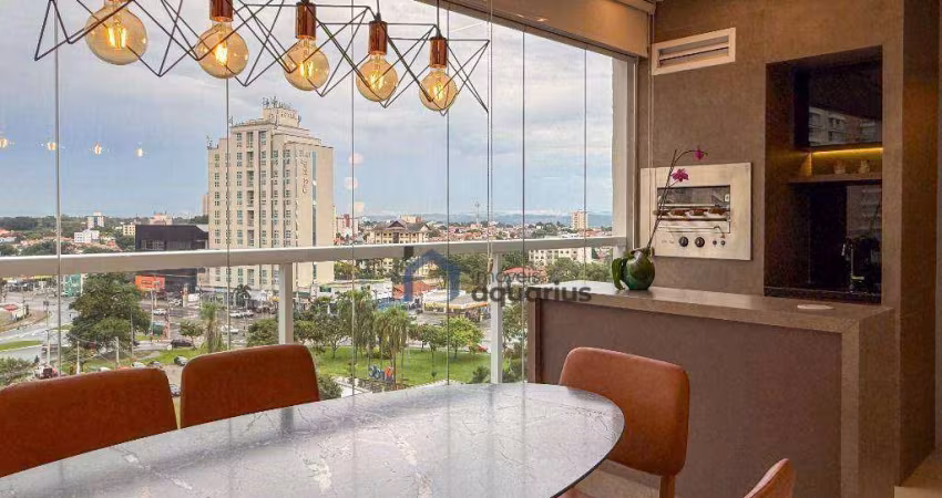 Apartamento no Condomínio Enjoy Aquarius com 3 dormitórios à venda, 99 m² por R$ 1.380.000,00 - Jardim Aquarius - São José dos Campos/SP
