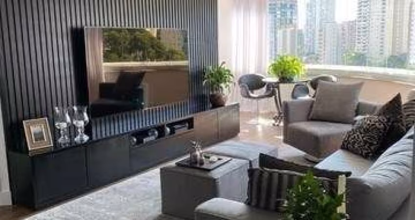 Apartamento à venda no Brooklin Paulista com 116 m², 2 suítes, 3 vagas