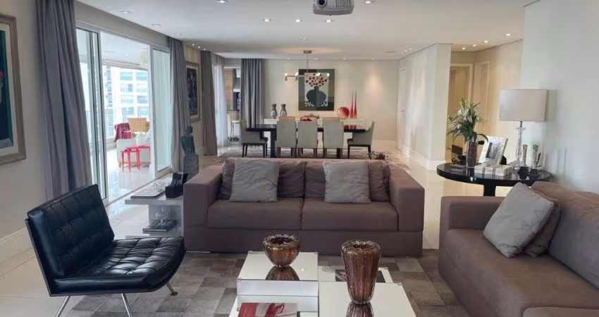 Condominio Sophistic Campo Belo, Apartamento para locação de 380m² com 4 suítes, 5 banheiros, 5 vagas.