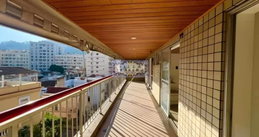 Cobertura com 3 quartos à venda na Rua Leite Leal, Laranjeiras, Rio de Janeiro