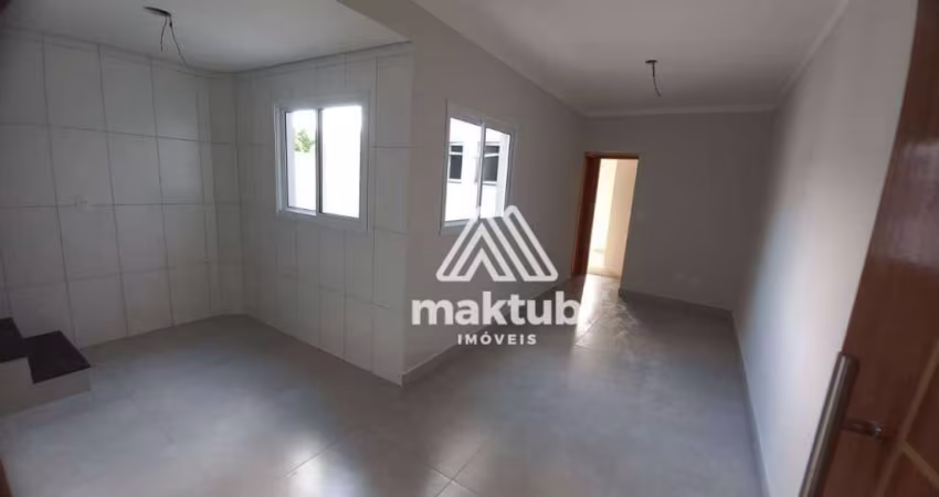 Cobertura com 2 dormitórios à venda, 96 m² por R$ 590.000,00 - Vila Pires - Santo André/SP