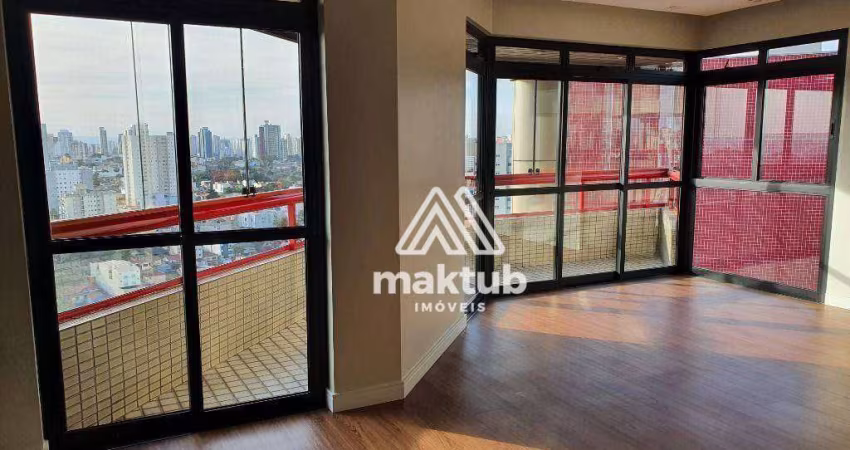Apartamento com 4 dormitórios à venda, 154 m² por R$ 1.198.000,00 - Vila Bastos - Santo André/SP