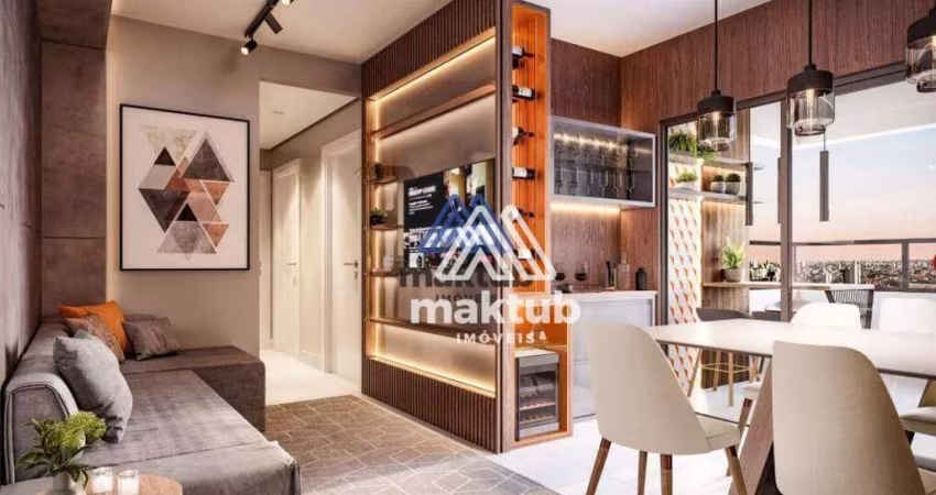 Apartamento com 3 dormitórios à venda, 90 m² por R$ 899.900,00 - Campestre - Santo André/SP