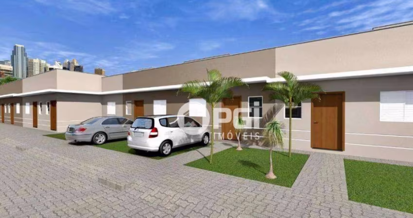Casa com 2 dormitórios à venda, 45 m² por R$ 198.700,00 - Parque São Sebastião - Ribeirão Preto/SP