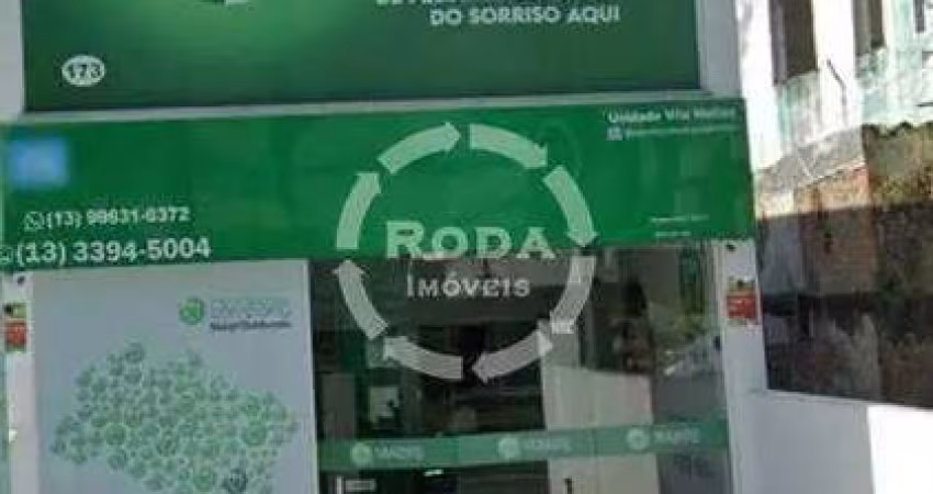 Loja comercial para locação no coração do Gonzaga, Santos-SP: 54 quartos, 54 salas, 6 banheiros, 2 vagas de garagem!