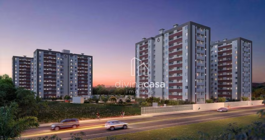 Apartamento com 2 dormitórios à venda, 51 m² por R$ 415.541,36 - Centro - Penha/SC