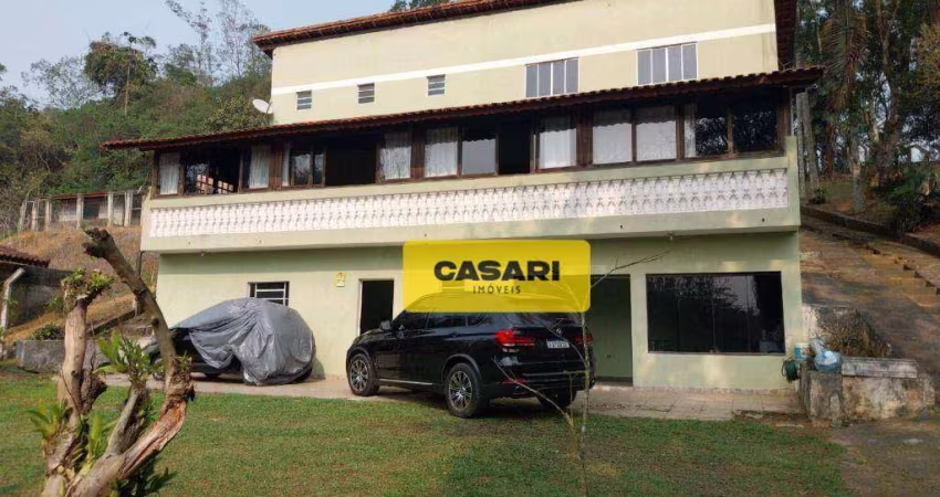 Chácara com 4 dormitórios à venda, 2251 m²  - Roncon - Ribeirão Pires/SP