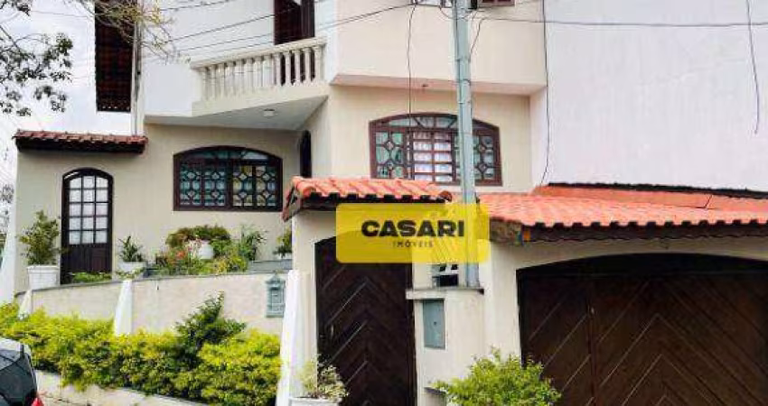 Sobrado com 3 dormitórios à venda, 270 m²- Jardim Las Vegas - Santo André/SP