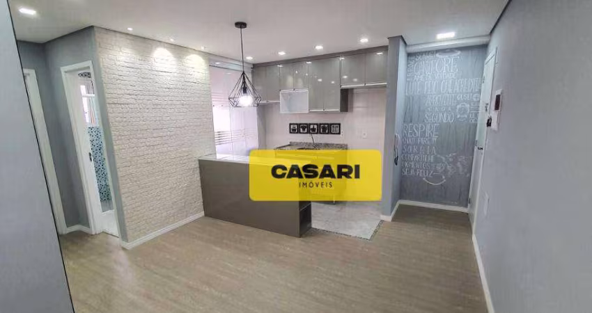Apartamento com 2 dormitórios para alugar, 45 m² - Parque Selecta - São Bernardo do Campo/SP
