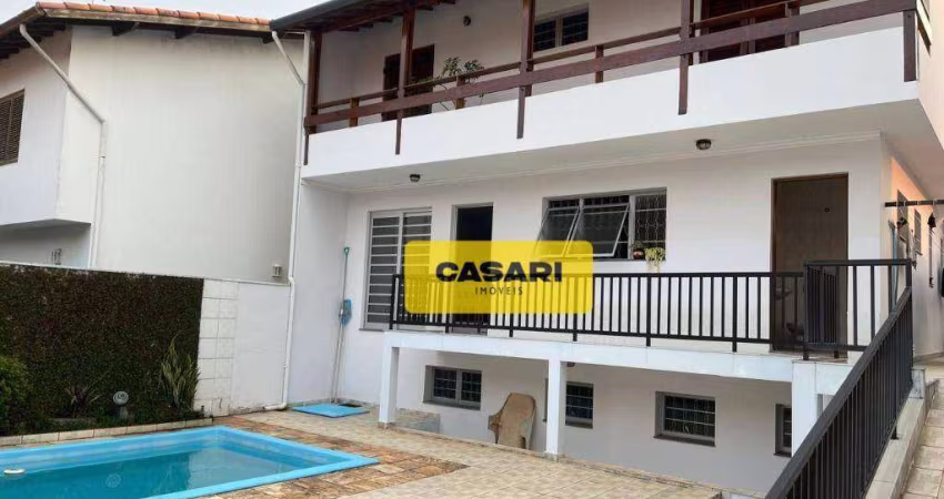 Sobrado em rua fechada, portaria 24h com 4 dormitórios, 1 suíte master à venda, 350 m² - Nova Petrópolis - São Bernardo do Campo/SP