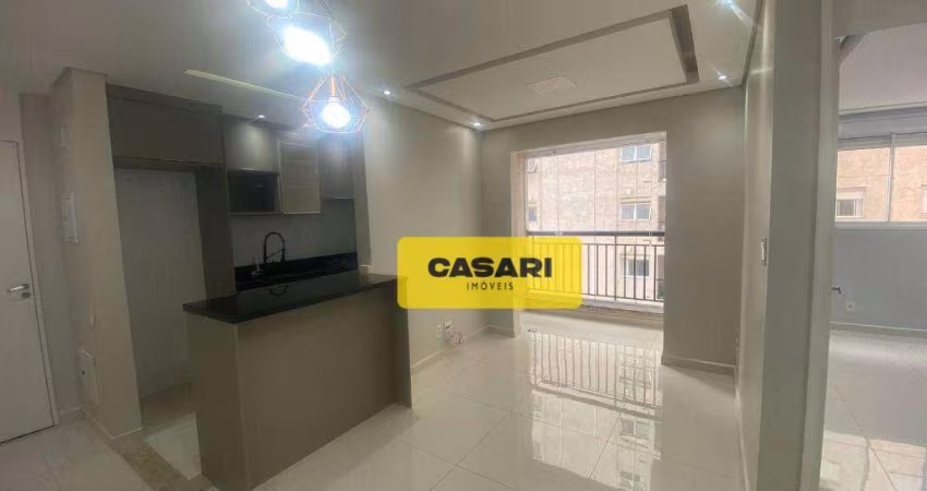 Apartamento com 2 dormitórios para alugar, 56 m² - Planalto - São Bernardo do Campo/SP