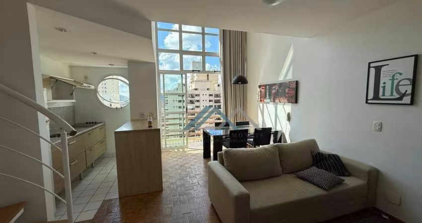 Lindo Loft Mobiliado com 1 suíte para alugar, 57 m² por R$ 4.200/mês - Edifício Loft - Barueri/SP