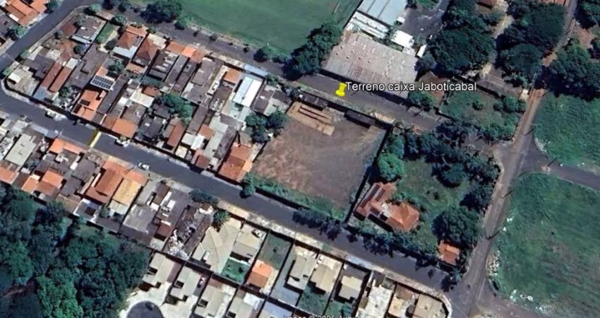 Oportunidade. Terreno misto comercial ou residencial para venda em Jaboticabal-SP no Jardim Alvorada, area do terreno 2.302 m2, acesso para duas ruas,