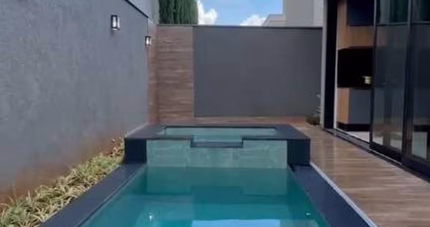 Maravilhosa casa nova para venda na Vila do Golfe, Cond. Quinta dos Ventos, 3 suites mais escritório, gourmet e piscina em 189 m2 construidos, lazer c