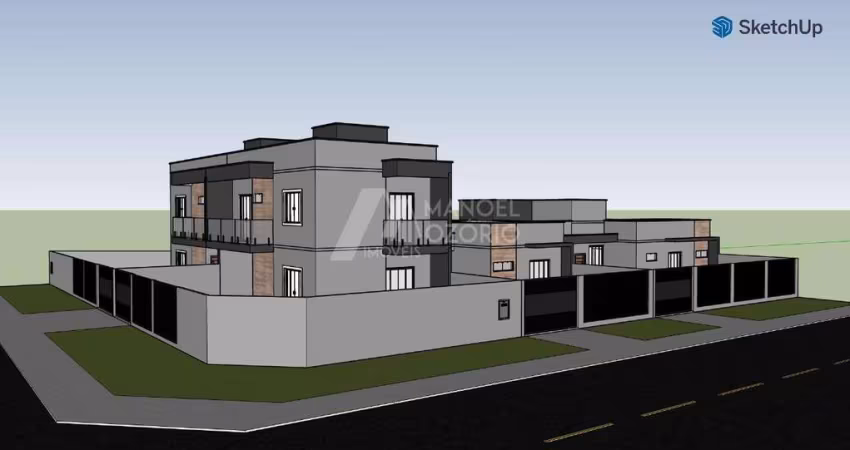 Casa em Cachoeira - Araucária: 3 Dorms, 1 Suíte e 1 Banheiro