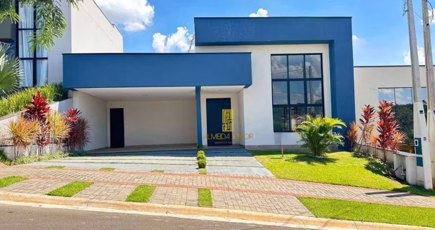 Casa com 3 dormitórios à venda, 191 m² por R$ 1.380.000,00 - Condomínio Residencial Laguna - Indaiatuba/SP