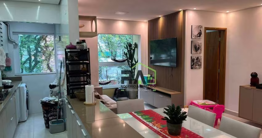 Apartamento com 3 dormitórios à venda, 75 m² por R$ 540.600 - Campestre - Santo André/SP