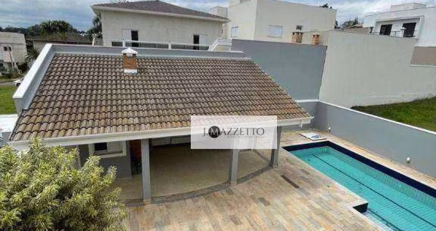 Sobrado com 4 dormitórios à venda, 396 m² por R$ 2.330.000,00 - Residencial Villa Borghese - Indaiatuba/SP