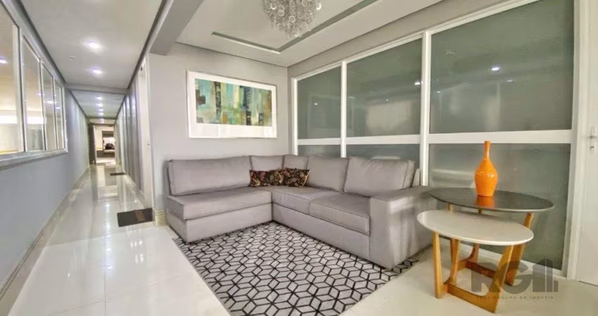 Excelente apartamento 1 dormitório com suíte , lavabo e vaga coberta