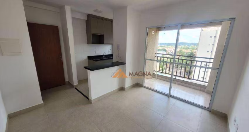 Apartamento com 1 quarto para alugar, 40 m² por R$ 2.181/mês - Ribeirânia - Ribeirão Preto/SP