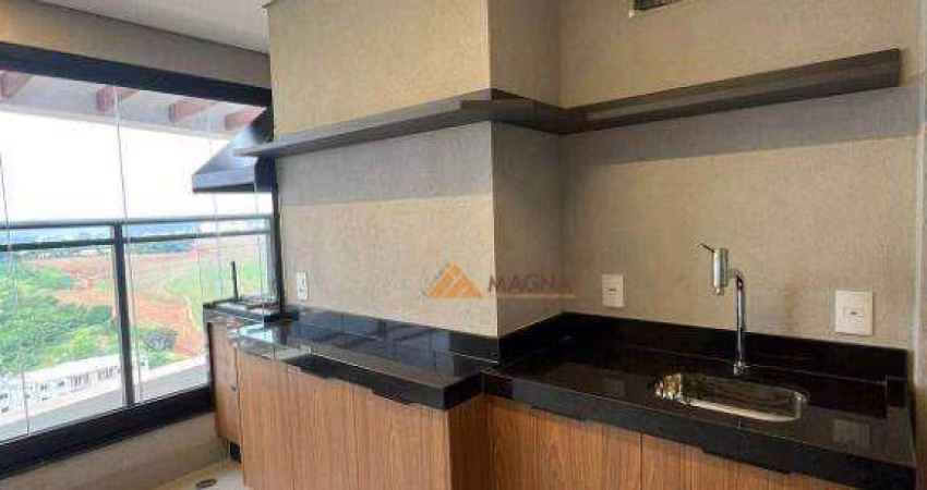 Apartamento com 2 quartos para alugar, 80 m² por R$ 5.680/mês - Jardim Olhos Dágua - Ribeirão Preto/SP