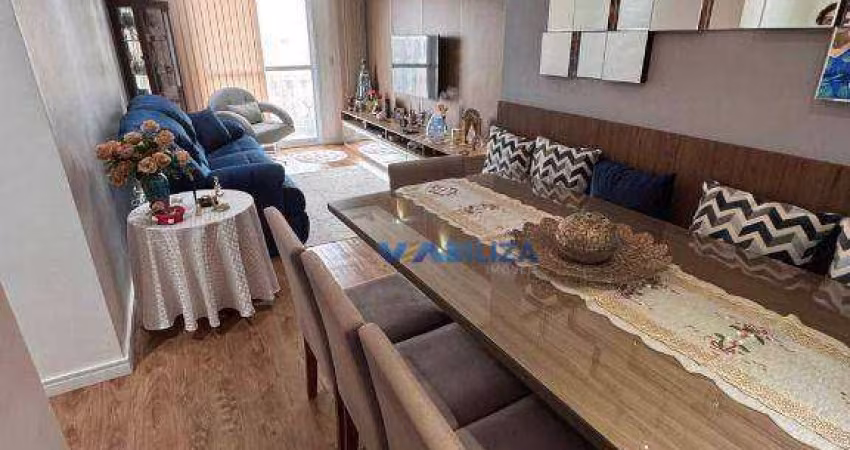 Apartamento com 2 dormitórios à venda, 67 m² por R$ 419.000 - Vila Nossa Senhora de Fátima - Guarulhos/SP