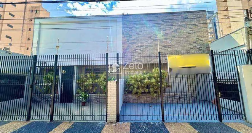 Casa para aluguel com 450 m², 4 quartos em Centro, Campinas