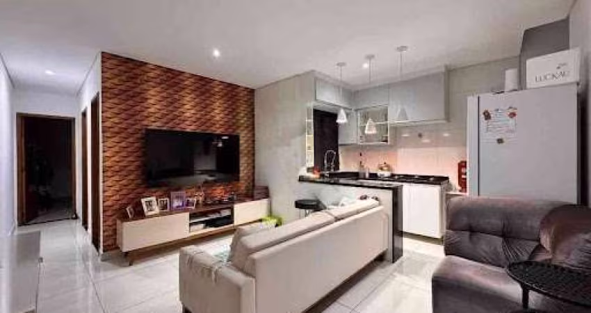 Cobertura com 2 dormitórios à venda, 100 m² por R$ 445.000,00 - Jardim das Maravilhas - Santo André/SP