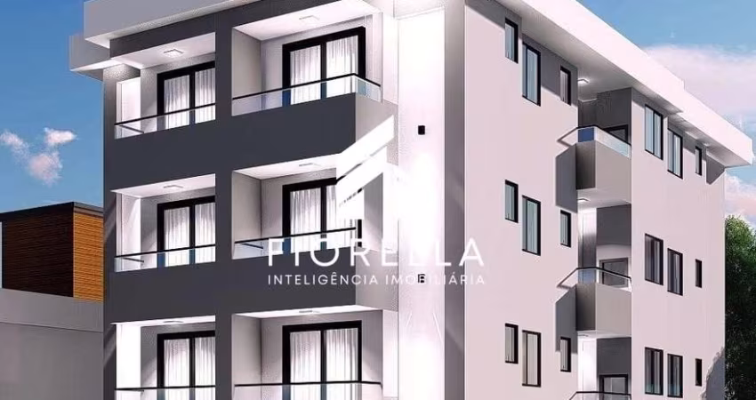 Apartamento em construção com 02 dormitórios, sendo 01 suíte, no Sertão do Maruim, São José-/SC.