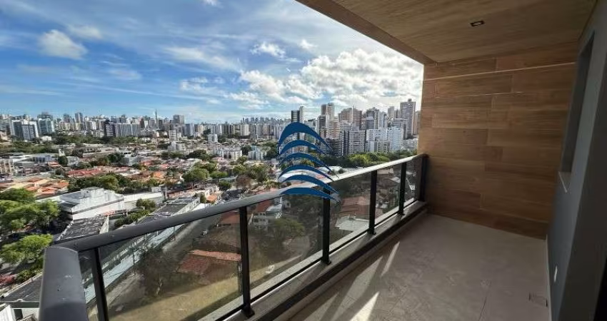 Apartamento de 1/4 e sala com 56m² no HYPE Concept - Caminho das Árvores - Planta excelente - Andar intermediário - Norte/Sul - Varanda - 1 vaga