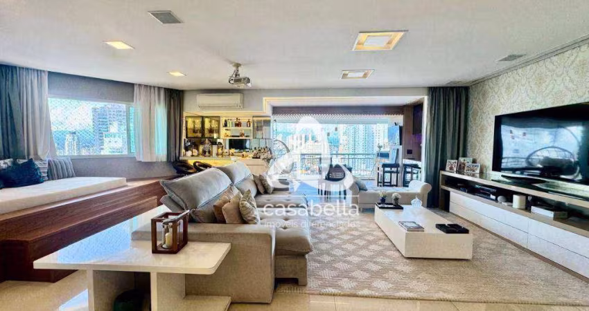Apartamento com 3 dormitórios à venda, 200 m² por R$ 2.990.000,00 - Ponta da Praia - Santos/SP