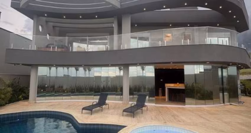 Casa de luxo em condomínio exclusivo Ecopark Bourbon em Caçapava-SP: 4 quartos, 4 suítes, 5 banheiros, 6 vagas, 462m².