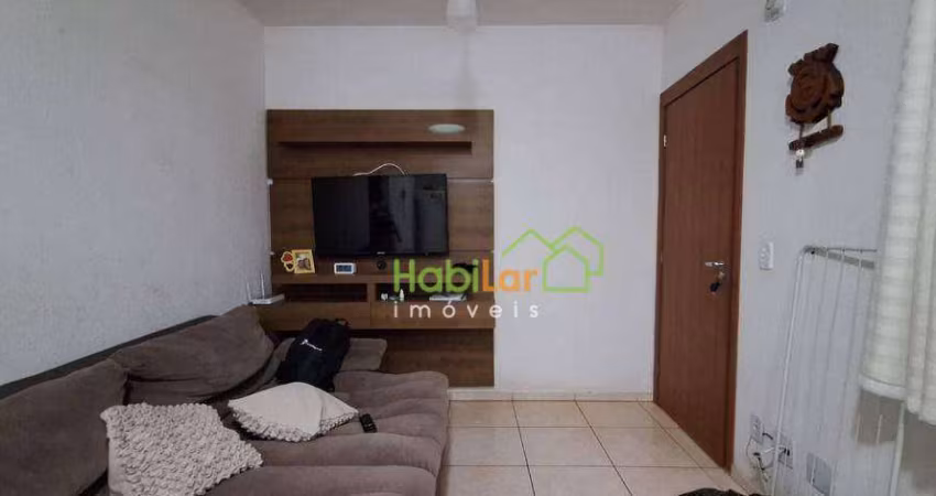 Apartamento com 2 dormitórios à venda, 70 m² por R$ 138.000 - Residencial Palestra - São José do Rio Preto/SP