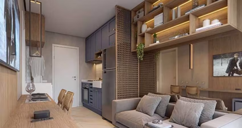 Apartamento 1 dormitório de frete a estação Brás.