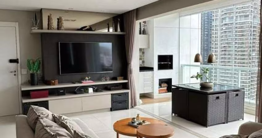 Apartamento Condomínio Edifício Quatro Brroklin no Jardim das Acácias com 116m²  3 dormitórios 3 suítes 4 banheiros 2 vagas