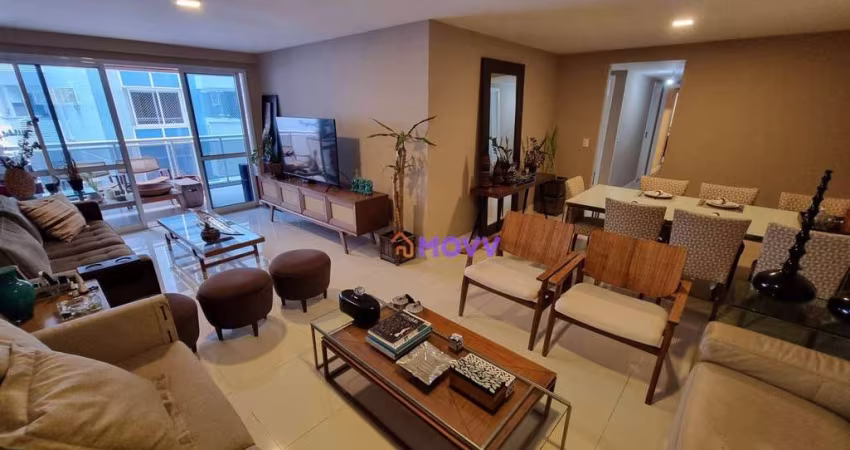 Apartamento com 4 dormitórios para alugar, 180 m² por R$ 12.321,81/mês - Icaraí - Niterói/RJ