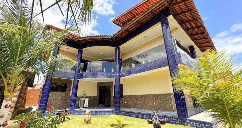 Casa triplex com 6 suítes no Loteamento Vila Verde