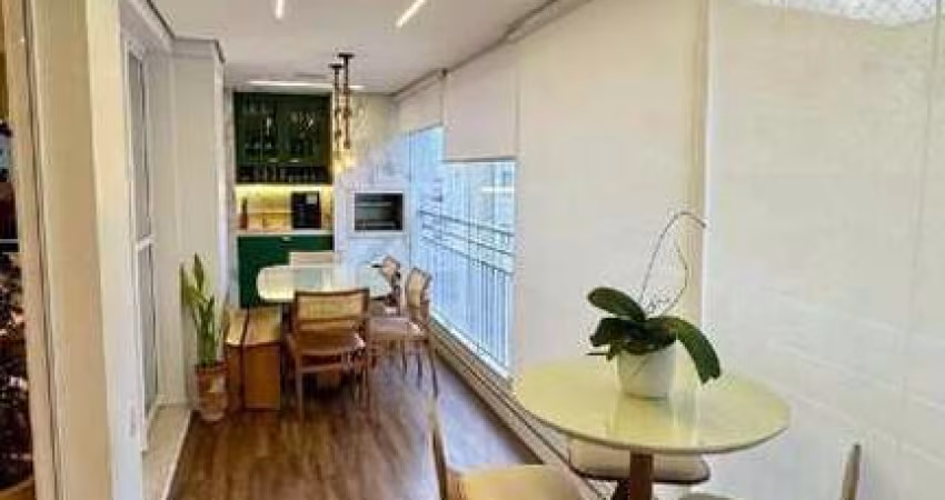 Apartamento 3 suites, varanda gourmet, andar alto - Mocca Mobíliado