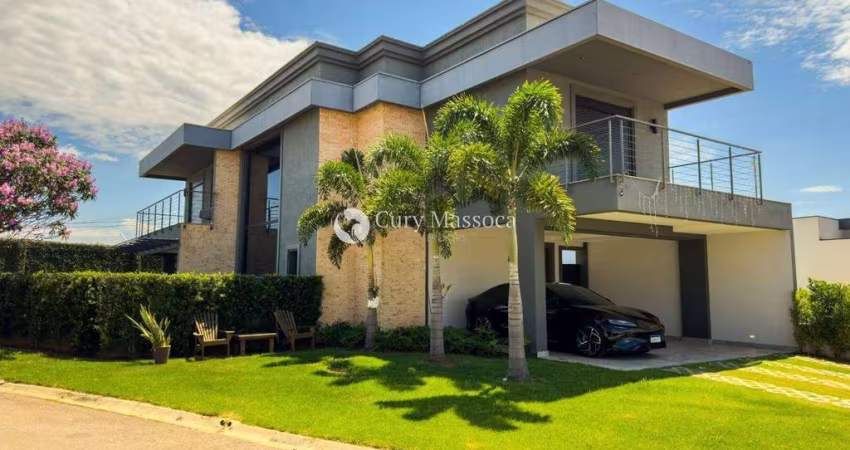 Casa MOBILIADA com 3 dormitórios à venda, 300 m² por R$ 2.200.000 - Condomínio Vila dos Manacás - Itu/SP